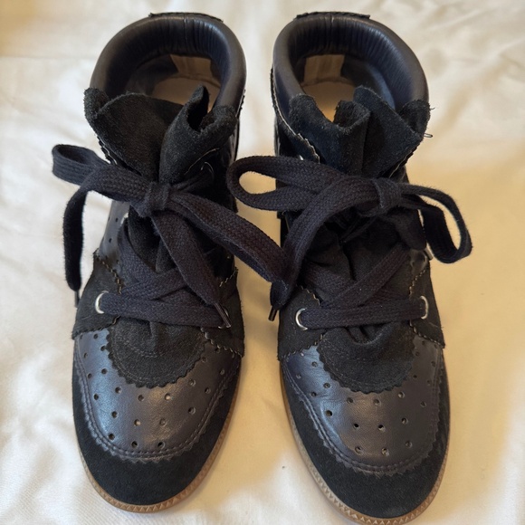 Isabel Marant Bobby Sneakers in Black - Picture 1 of 4